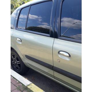 Chrome Door Handle Covers (Stainless Steel) Renault Symbol 1999-2008 photo 4