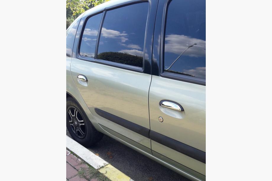 Renault Symbol 1999-2008 Chrome Door Handle Covers (Stainless Steel) 2 pcs, Carmos - Turkish Steel Photo 4