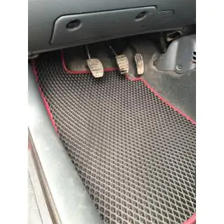 EVA car floor mats (Black, 2 pcs) photo 3