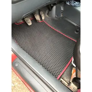 EVA car floor mats (Black, 2 pcs) photo 4