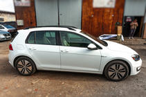 Volkswagen Golf 7/E-Golf 2012-2020 Roof Rails OmsaLine Solid (2 pcs, black) photo 6