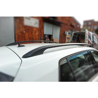 Roof Rails OmsaLine Solid (2 pcs, black) Volkswagen Golf 7/E-Golf 2012-2020 photo 2