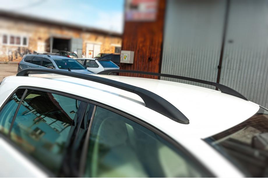 Volkswagen Golf 7/E-Golf 2012-2020 Roof Rails OmsaLine Solid (2 pcs, black) Image
