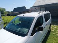 Peugeot Partner/Rifter 2019- Roof Rails OmsaLine Solid (2 pcs, black) photo 5