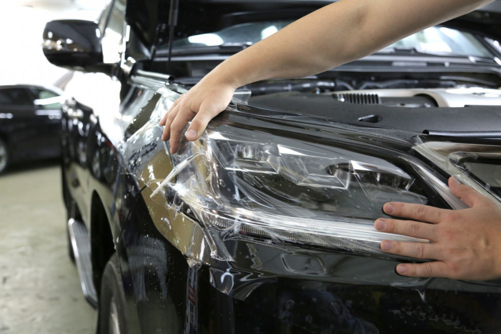 How to stick a protective film on your headlights with your own hands