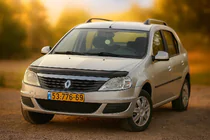 Renault Logan I 2008-2013 Hood Deflector (EuroCap) photo 1