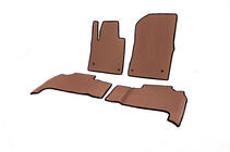 Toyota Land Cruiser 200 2007-2021 Polyurethane EVA Floor Mats (2007-2012, Brick Red) photo 2