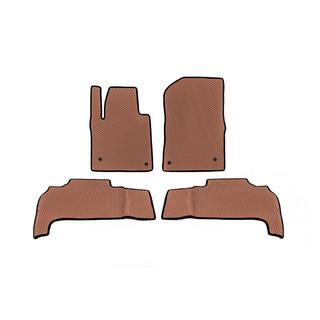 Polyurethane EVA Floor Mats (2007-2012, Brick Red) Toyota Land Cruiser 200 2007-2021 photo 1