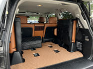 Lexus LX570/450d 2008-2022 Trunk mat 2 pcs (EVA, 7 seats, brick) photo 2