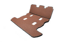 Lexus LX570/450d 2008-2022 Trunk mat 2 pcs (EVA, 7 seats, brick) photo 5