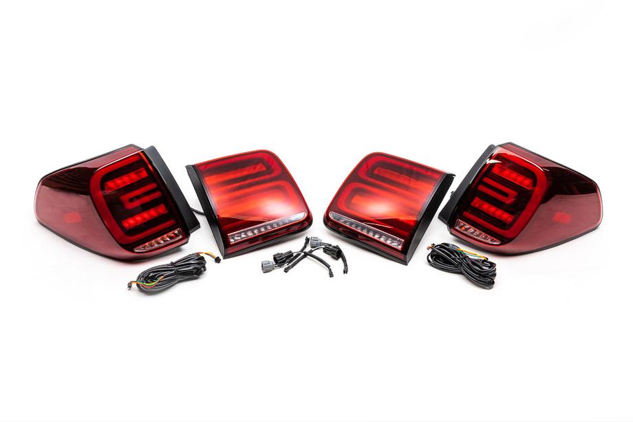 Nissan Patrol Y62 2010-2024 LED Tail Lights (RED-Sequential) Photo 3