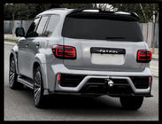 Nissan Patrol Y62 2010-2024 LED Tail Lights 2010-2021 (Black-Sequential) photo 4