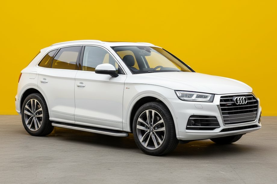 Audi Q5 2017-2025 Side Steps Tayga Grey (2 pcs, Aluminum) Image