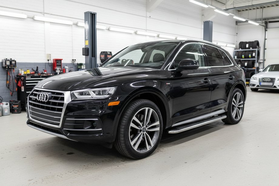 Audi Q5 2017-2025 Side Steps Maydos V2 (2 pcs, Aluminum) Image