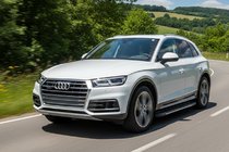Audi Q5 2017-2025 Side Steps Bosphorus Grey (2 pcs, Aluminum) photo 1