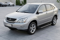 Lexus RX 2003-2009 Side Steps Bosphorus Grey (2 pcs, Aluminum) photo 1