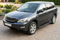 Lexus RX 2003-2009 Side Steps Bosphorus Black (2 pcs, Aluminum) photo 1