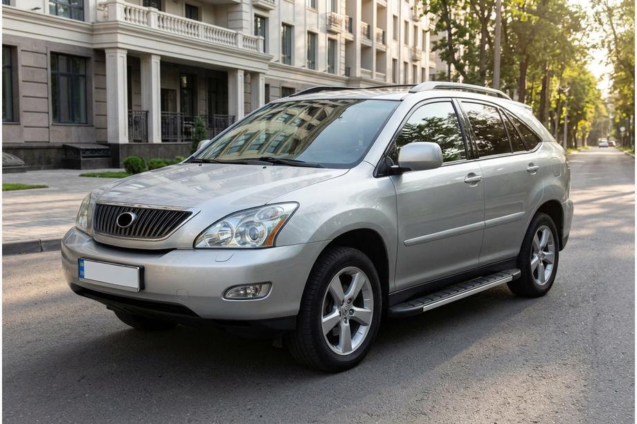Lexus RX 2003-2009 Side Steps Duru (2 pcs, Aluminum) Image
