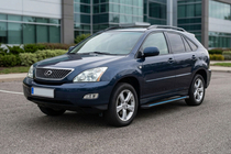 Lexus RX 2003-2009 Side Steps Maya Blue (2 pcs, Aluminum) photo 1