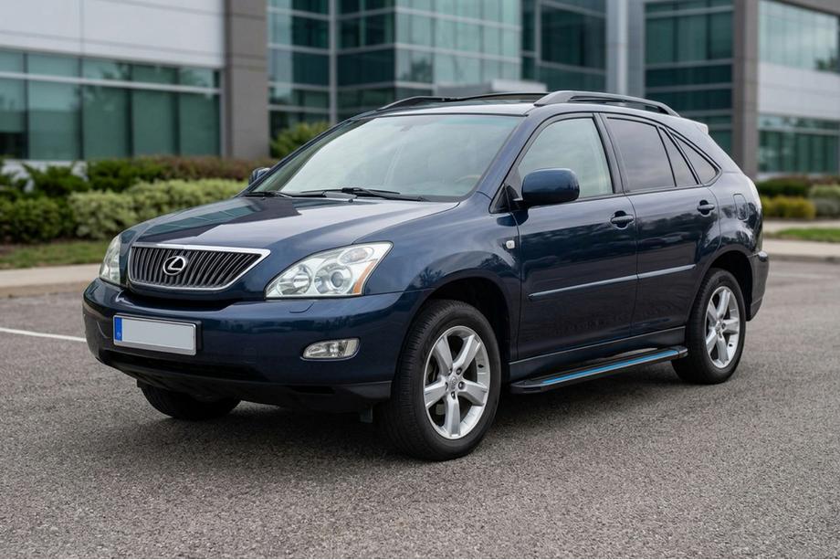 Lexus RX 2003-2009 Side Steps Maya Blue (2 pcs, Aluminum) Image