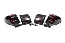 Nissan Armada 2016-2024 LED Tail Lights 2016-2021 (Black-Sequential) photo 3