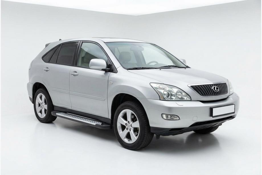 Lexus RX 2003-2009 Side Steps Allmond Grey (2 pcs, Aluminum) Image