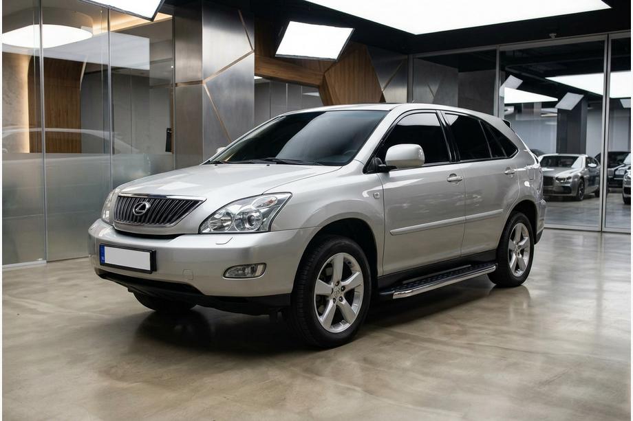 Lexus RX 2003-2009 Side Steps BlackLine (2 pcs, Aluminum) Image