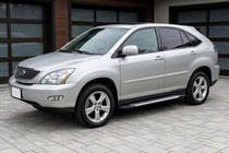 Lexus RX 2003-2009 Side Steps Line (2 pcs, Aluminum) photo 1