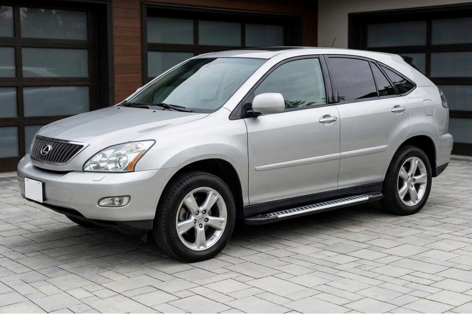 Lexus RX 2003-2009 Side Steps Line (2 pcs, Aluminum) Image