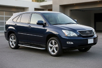 Lexus RX 2003-2009 Side Steps Tayga Grey (2 pcs, Aluminum) photo 1