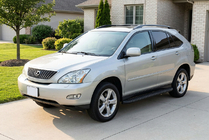 Lexus RX 2003-2009 Side Steps Tayga Black (2 pcs, Aluminum) photo 1