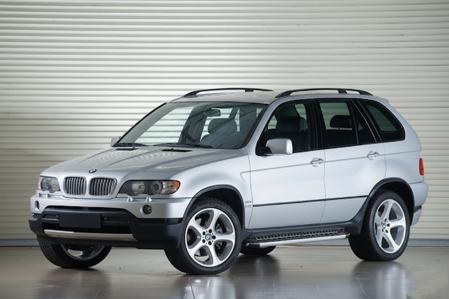 BMW X5 E53 1999–2006 Side Steps Tayga Grey (2 pcs, aluminum) Image