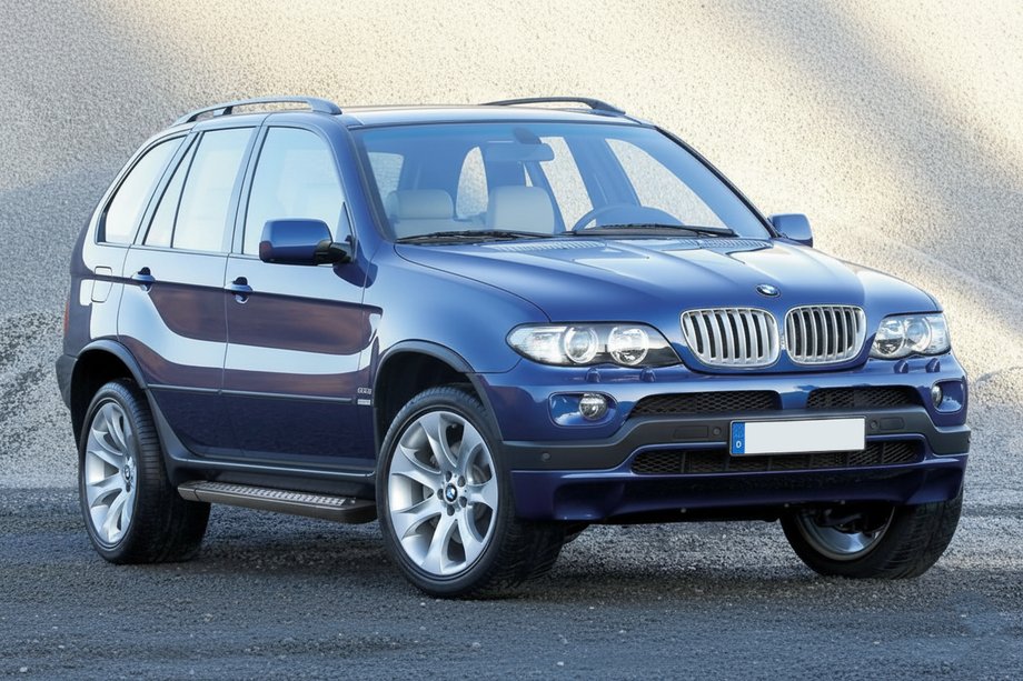 BMW X5 E53 1999–2006 Side Steps Vision New Black (2 pcs, aluminum) Image