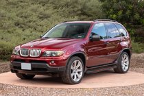 BMW X5 E53 1999–2006 Side Steps Maya Red (2 pcs, aluminum) photo 1