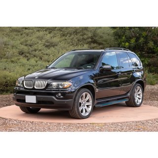 Side Steps Maya Blue (2 pcs, aluminum) BMW X5 E53 1999–2006 photo 1