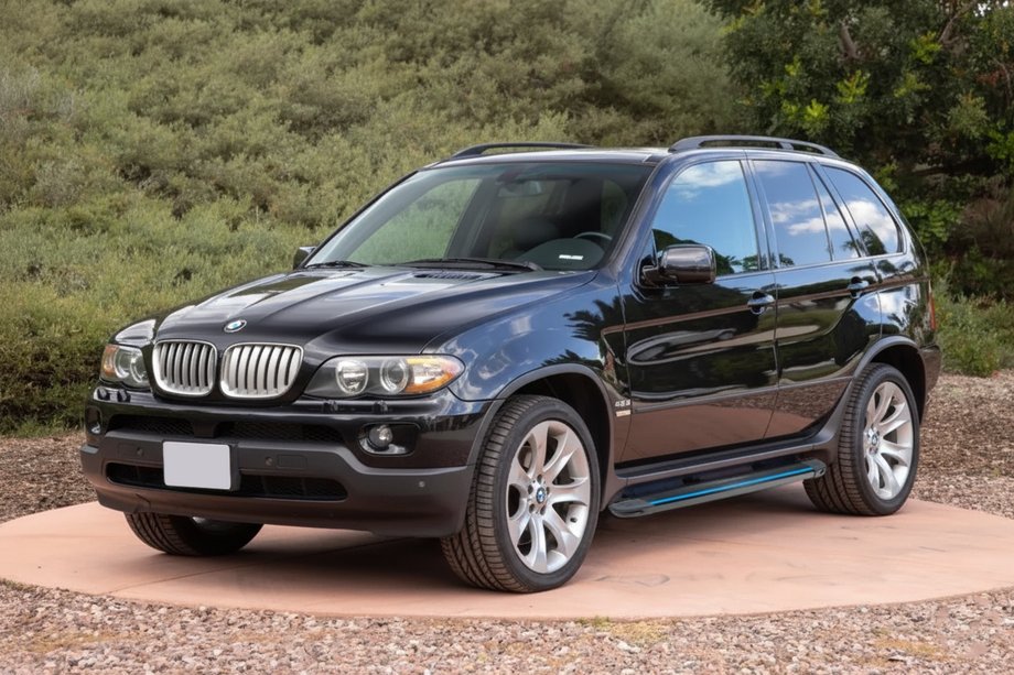 BMW X5 E53 1999–2006 Side Steps Maya Blue (2 pcs, aluminum) Image