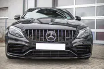 Mercedes C-class W205 2014-2021 Front Grille Panamericana GT (for original C63 AMG) photo 1