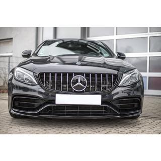 Front Grille Panamericana GT (for original C63 AMG) Mercedes C-сlass W205 2014-2021 photo 1