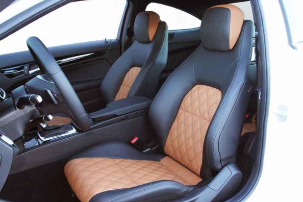 Do-it-yourself car seat upholstery
