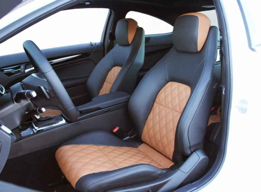 Do-it-yourself car seat upholstery