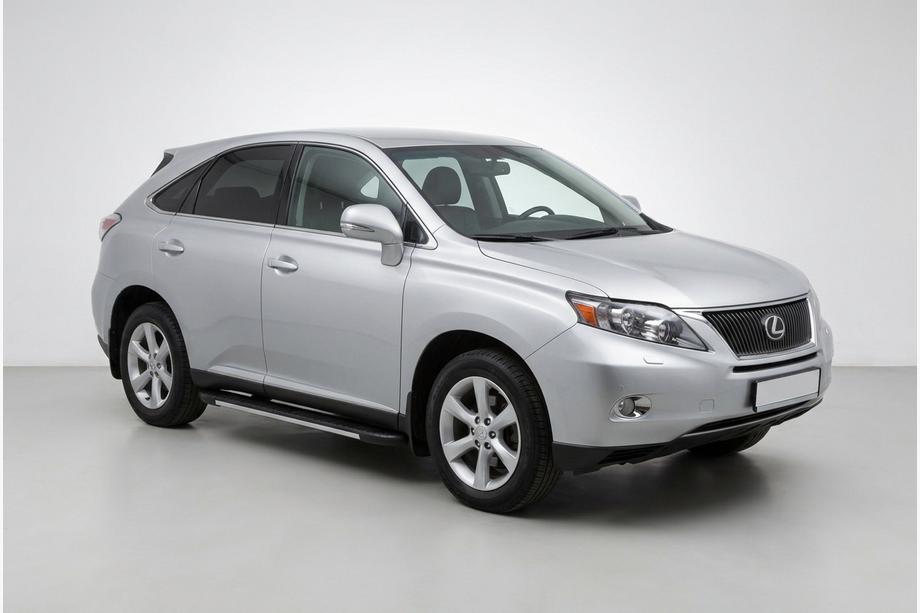 Lexus RX 2009-2015 Side Steps Bosphorus Grey (2 pcs, Aluminum) Image