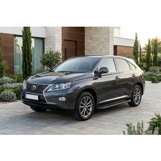 Side Steps Bosphorus Black (2 pcs, Aluminum) Lexus RX 2009-2015 photo 1