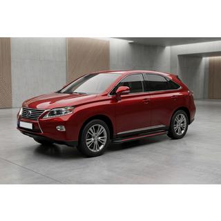 Side Steps Maya Red (2 pcs, Aluminum) Lexus RX 2009-2015 photo 1