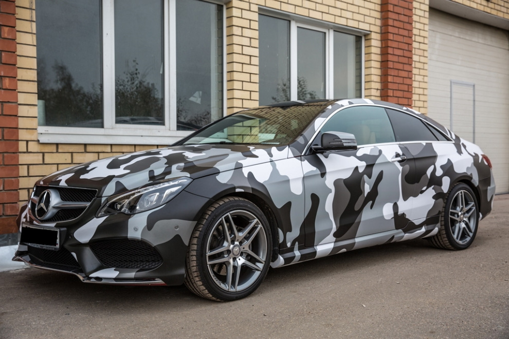 Car tuning vinyl wrap