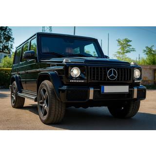Front Grille (GT Panamericana, without Chrome) Mercedes G сlass W463 1990-2018 photo 3