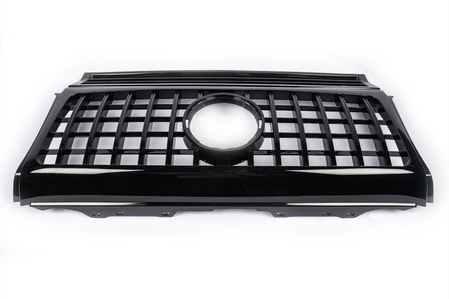 Mercedes G class W463 1990-2018 Front Grille (GT Panamericana, without Chrome) All Black Photo 7