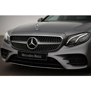 Front Grille Diamond Silver (for Avantgarde/AMG-Line/E43 AMG/E53 AMG 2016-2020)