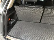 Audi Q7 2005-2015 Trunk mat 3-piece (EVA, Black) (7 seats) photo 4