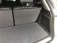 Audi Q7 2005-2015 Trunk mat 3-piece (EVA, Black) (7 seats) photo 3