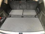 Audi Q7 2005-2015 Trunk mat 3-piece (EVA, Black) (7 seats) photo 2